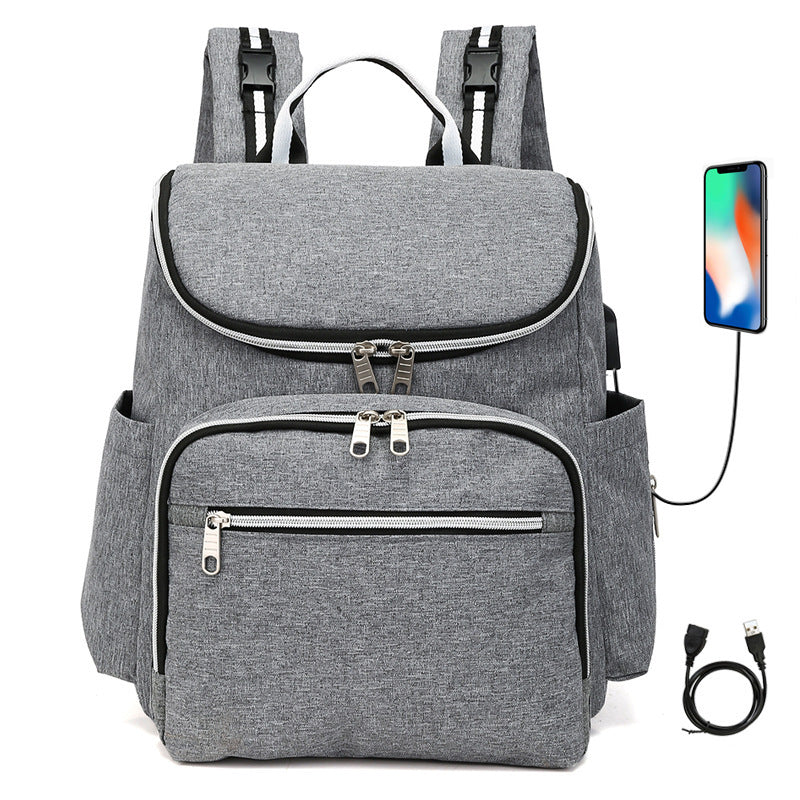 Multifunctional large-capacity mother and baby bag