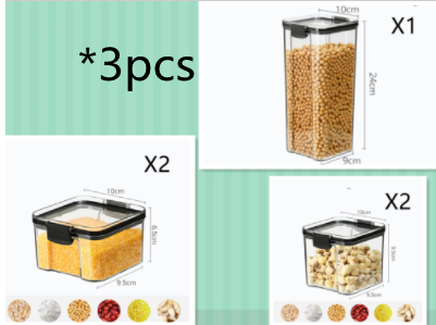 Cereals Kitchen Storage Jar Box
