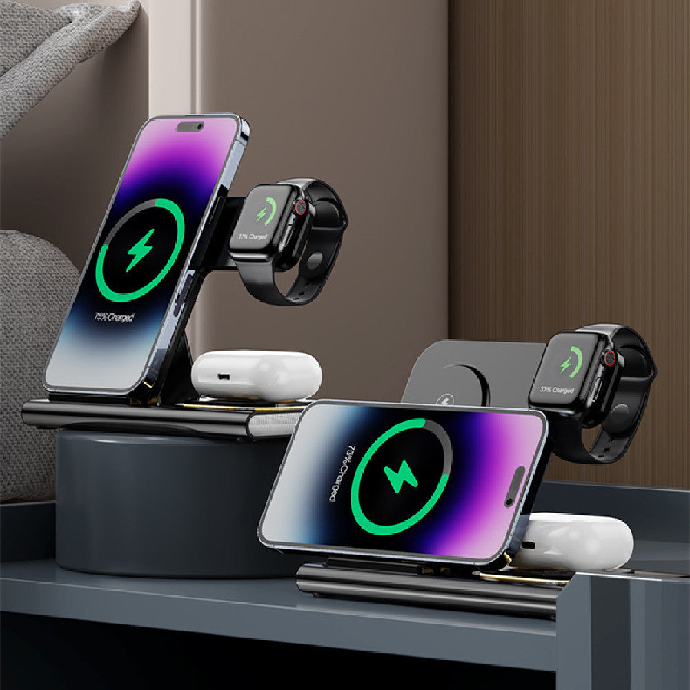 Fashion Folding Four-in-one Wireless Charger